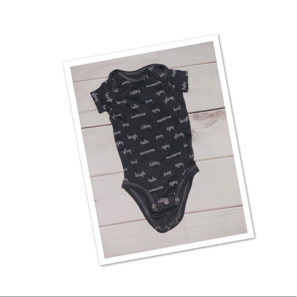 Infant boy onesie. LIGHTLY WORN !!